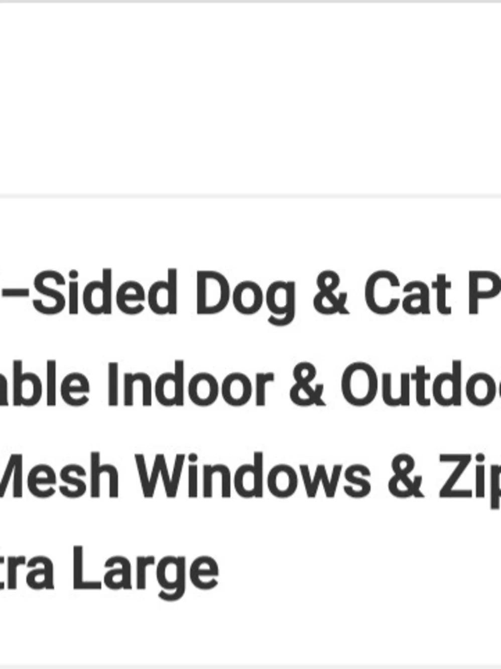 Extra Large Blue & Black Portable Dog Playpen
